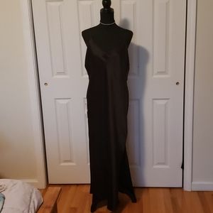 TOP SHOP Black Satiny dress